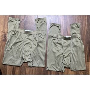 PAIR of MILLIKEN DRAWERS COLD WEATHER ECWCS GEN III LEVEL 1 LIGHTWEIGHT TAN NEW